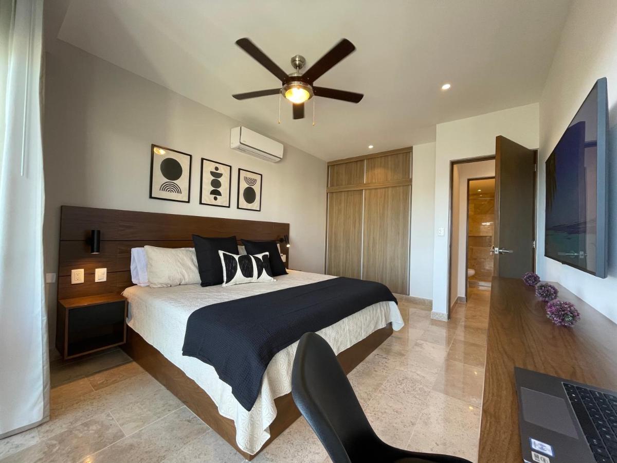 New & Equipped Apartment Steps From The Beach With Pool Jacuzzi By Yeah Плая-дель-Кармен Экстерьер фото