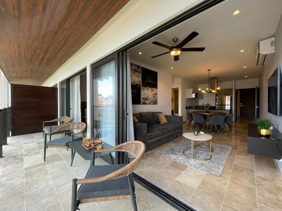 New & Equipped Apartment Steps From The Beach With Pool Jacuzzi By Yeah Плая-дель-Кармен Экстерьер фото