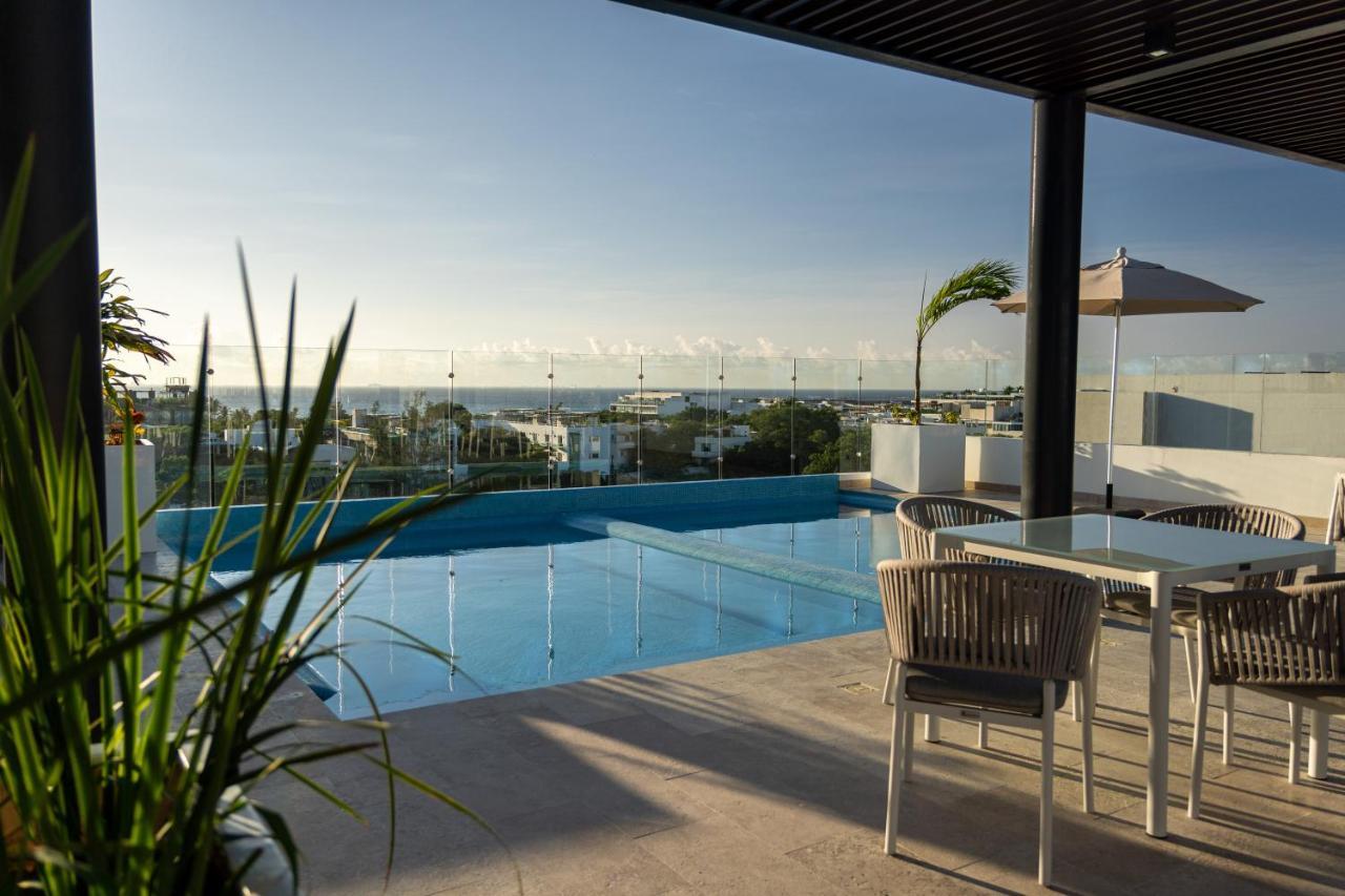 New & Equipped Apartment Steps From The Beach With Pool Jacuzzi By Yeah Плая-дель-Кармен Экстерьер фото
