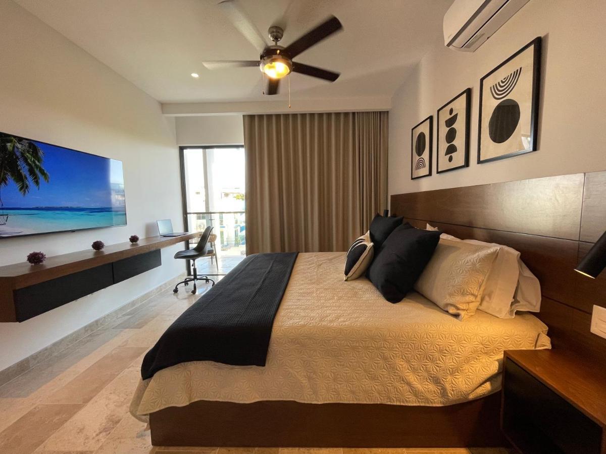 New & Equipped Apartment Steps From The Beach With Pool Jacuzzi By Yeah Плая-дель-Кармен Экстерьер фото